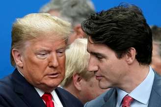 Trump e Trudeau conversam durante cúpula da Otan no Reino Unido
04/12/2019
REUTERS/Kevin Lamarque
