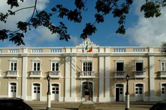 O Palácio La Raváridière, sede da Prefeitura de São Luís, no Maranhão