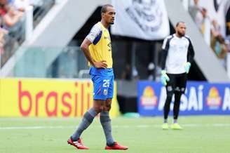 Luiz Felipe marcou um gol no rachão comandado por Jesualdo, na Vila Belmiro (Foto: Ivan Storti/Santos)