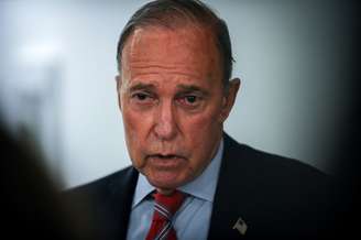 Larry Kudlow, assessor econômico da Casa Branca
21/03/2020
REUTERS/Mary F. Calvert