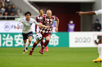 Iniesta é um dos destaques do Campeonato Japonês (Foto: Reprodução/ J.League)