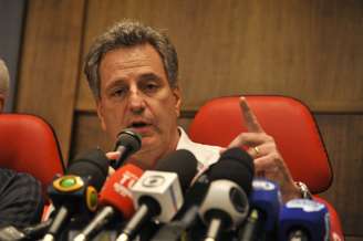 O presidente Rodolfo Landim, do Flamengo (Foto: Marcelo Cortes / Flamengo)8