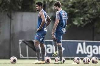 Lucas Veríssimo e Luan Peres serão desfalques do Peixe contra o Olimpia-PAR (Foto:Ivan Storti/Santos FC)