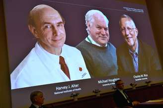 Harvey J. Alter, Michael Houghton e Charles M. Rice foram os vencedores do Nobel da Medicina em 2020
