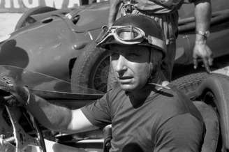 Juan Manuel Fangio, em 1958, ano de sua aposentadoria na Fórmula 1.