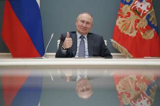 Presidente da Rússia, Vladimir Putin, durante cerimônia em Moscou
10/03/2021 Sputnik/Alexei Druzhinin/Kremlin via REUTERS