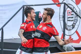Flamengo venceu o Corinthians por 3 a 1 na Arena Neo Química neste domingo, 2