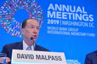 O presidente do Banco Mundial, David Malpass, em Washington, EUA, 17 de outubro de 2019. REUTERS/Mike Theiler