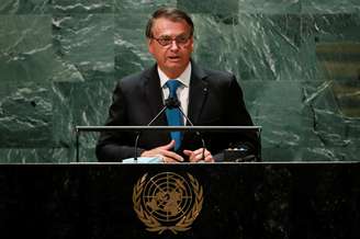 Presidente Jair Bolsonaro faz discurso de abertura da Assembleia-Geral da ONU