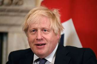 Premiê do Reino Unido, Boris Johnson, em Londres
16/11/2021 Daniel Leal/Pool via REUTERS