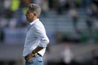 O técnico Renato Gaúcho durante a final entre Flamengo e Palmeiras (Foto: Staff Images/Conmebol)