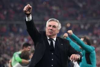 Ancelotti faz história na Champions (Foto: Anne-Christine POUJOULAT / AFP)