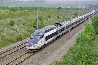 A viagem acontecerá a bordo de um TGV, trens de alta velocidade da SNFC.