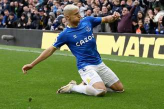 Richarlison em campo pelo Everton (Foto: Divulgação / Everton)