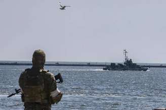 Portos ucranianos hoje estão sob controle russo
