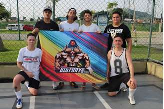 BigTBoys, primeira equipe formada por homens trans no Rio de Janeiro. 