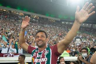 Fred em seu jogo de despedida pelo Fluminense contra o Ceará, no Maracanã (Foto: Armando Paiva / Lancepress!)