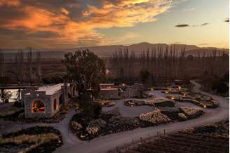 Vista aérea do Angélica Cocina Maestra, o restaurante mais caro da Argentina