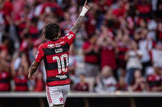 Gabigol se tornou um dos maiores ídolos d a história do Flamengo e acordo para renovação está próximo de ser concretizado – Paula Reis / CRF