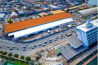 Acidente aconteceu na construção da Recife Expo Center