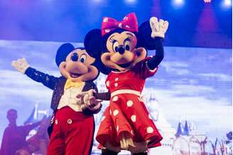 "Sonhando com o Mickey", o espetáculo que encanta crianças e adultos com a magia dos personagens mais queridos da Disney!
