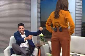 Momentou arrancou risadas dos apresentadores