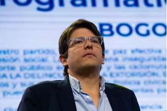 O senador colombiano e pré-candidato à Presidência, Miguel Uribe