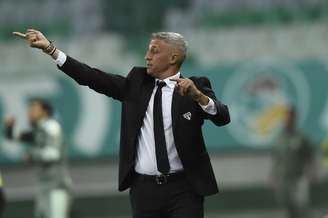 Hernán Crespo em sua primeira passagem pelo São Paulo, em 2021