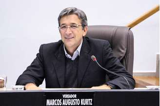 Marcos Kurtz (Podemos), presidente da Câmara de Balneário Camboriú, ganhou o apelido de “Xandão de BC”
