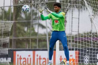 Hugo Souza vai estrear pela Seleção no amistoso contra o Japão – Rafael Ribeiro/CBF