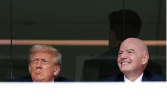 Donald Trump e Gianni Infantino mantêm boa relação –
