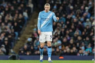 Erling Haaland (Manchester City) durante jogo contra o West Ham, no dia 20.12.2025 