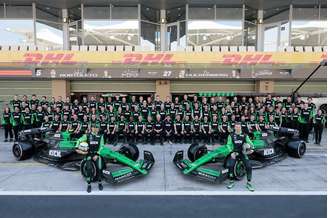 Equipe Sauber em Abu Dhabi. Uma despedida digna antes de virar Audi