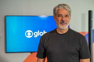 William Bonner em evento da Globo sobre as novidades da emissora para seus jornalísticos em 2026