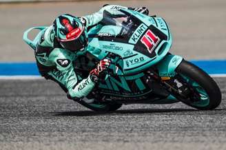 Espanhol liderou primeiro treino livre da Moto2