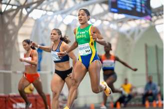 Ana Azevedo chegou ao Mundial com 8º tempo do ranking nos 60 metros (Foto: Sebastian Lasquera/Sul-Americana)