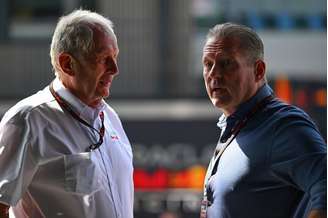 Helmut Marko e Jos Verstappen
