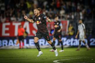 Isidro Pitta, jogador do Red Bull Bragantino. 