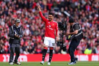 Casemiro se despede da torcida do Manchester United 