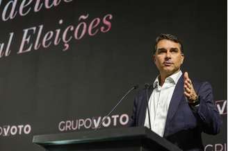 O senador e pré-candidato Flávio Bolsonaro (PL) Foto: Grupo Voto/Divulgação