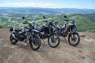 Comparativo e testes das motocicletas modelos trail: Honda Sahara, Yamaha Lander e Royal Enfield Himalayan