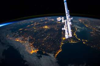 Imagem | Península Ibérica em 2012, foto do astronauta Don Pettit