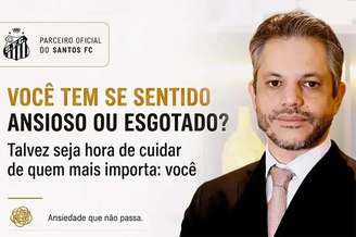 Santos recomenda terapia aos sócios –
