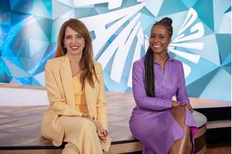Poliana Abritta e Maju Coutinho no 'Fantástico'