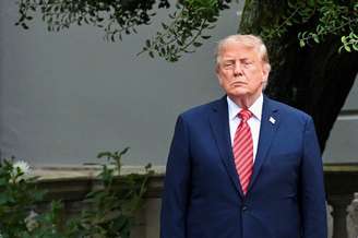 Presidente dos EUA, Donald Trump, durante visita à Irlanda
12 de setembro de 2026 REUTERS/Natalia Campos