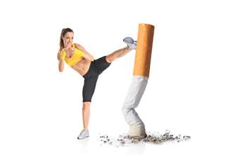 Estudo concluiu que pessoas que praticam exercícios tendem a ter menos vontade de fumar