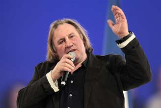 Ator francês Gerard Depardieu apoiou a campanha do ex-presidente Nicolas Sarkozy