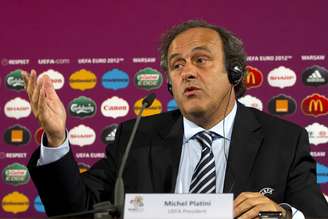 <p>Ex-meia francês Michel Platini é o presidente da Uefa desde 2007</p>