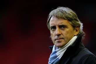 <p>Italiano Roberto Mancini comandou a Inter de Milão entre 2004 e 2008; pelo Manchester City, conquistou o último Campeonato Inglês</p>