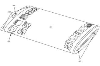 iPhone proposto pela Apple tem display flexível que envolve todo o aparelho